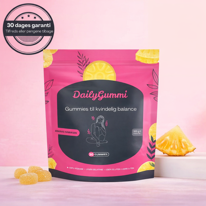 Gummier til kvindelig balance