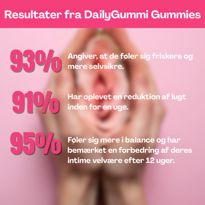 Gummier til kvindelig balance